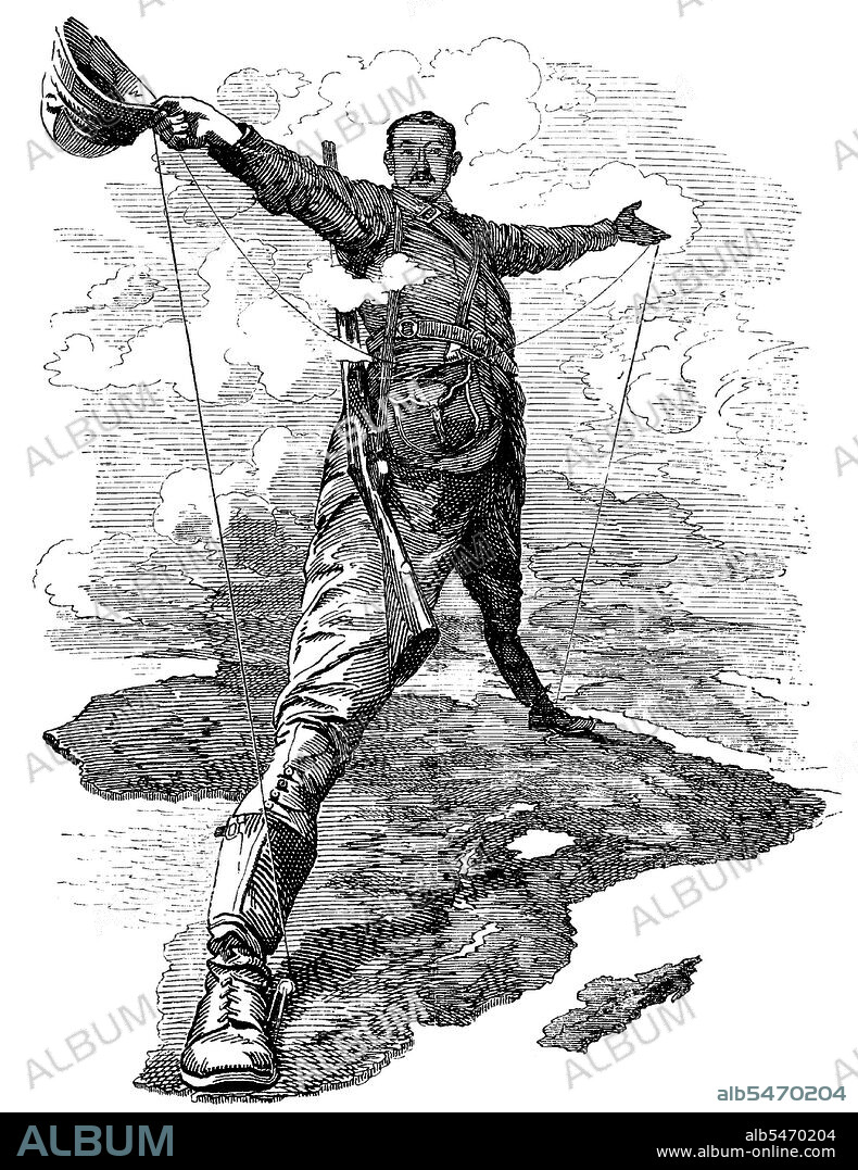 Cecil John Rhodes (5 July 1853 26 March 1902) was an English-born South African businessman, mining magnate, and politician. He was the founder of the diamond company De Beers, which today markets 40% of the world's rough diamonds and at one time marketed 90%. An ardent believer in British colonialism, he was the founder of the state of Rhodesia, which was named after him. In 1964, Northern Rhodesia became the independent state of Zambia and Southern Rhodesia was thereafter known simply as Rhodesia. In 1980, Rhodesia, which had been de-facto independent since 1965, became independent from Britain and was renamed Zimbabwe. Rhodes represents the high water mark of British colonialism and the 'Scramble for Africa'.