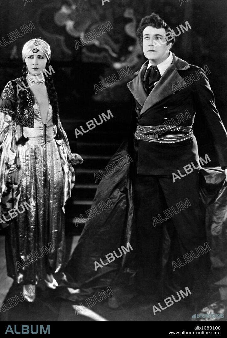 JEAN ANGELO in MONTE CRISTO, 1929, directed by HENRI FESCOURT. Copyright LES FILMS LOUIS NALPAS.