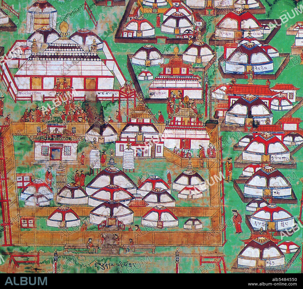 The Khalkha Jebtsundamba Khutuktus (Mongolian: Javzandamba Khutagt; Tibetan: Jetsun Dampa; literally, 'Holy Venerable Lord') were the spiritual heads of the Gelug lineage of Tibetan Buddhism in Mongolia. They also held the title of Bogd Gegeen, making them the most senior lamas in Mongolia.