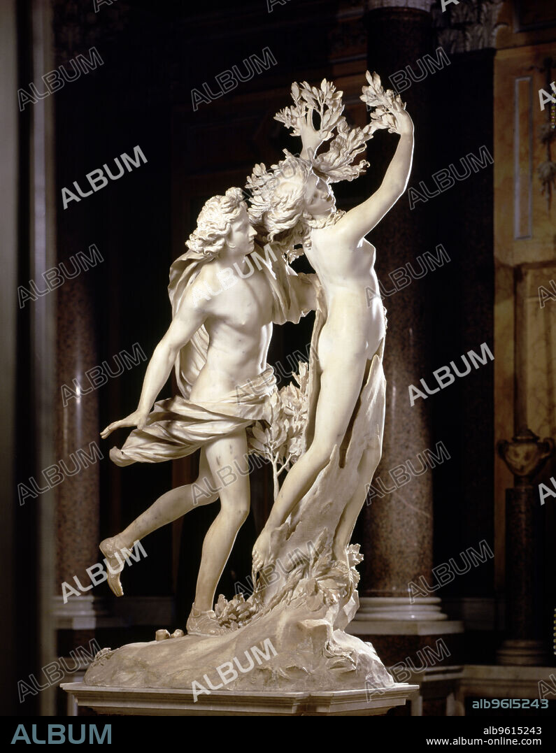 Apollo and Daphne', marble Sculpture by Gian Lorenzo Bernini.