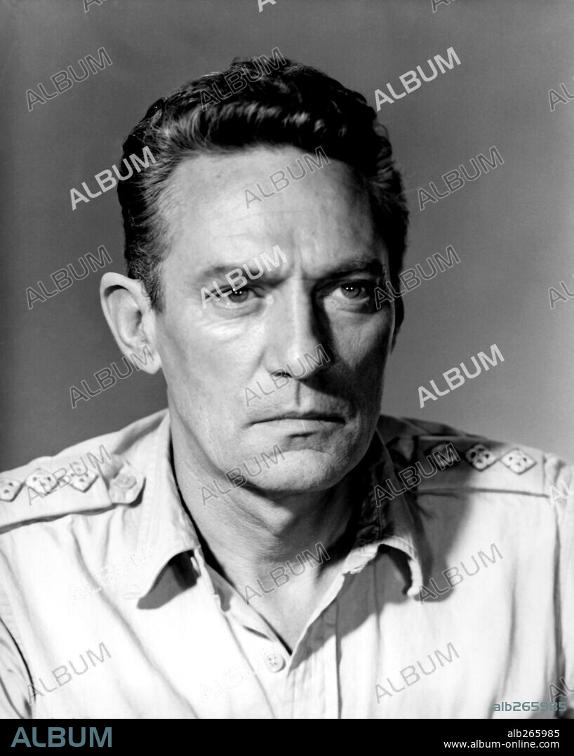 PETER FINCH in JUDITH, 1966, directed by DANIEL MANN. Copyright PARAMOUNT PICTURES.