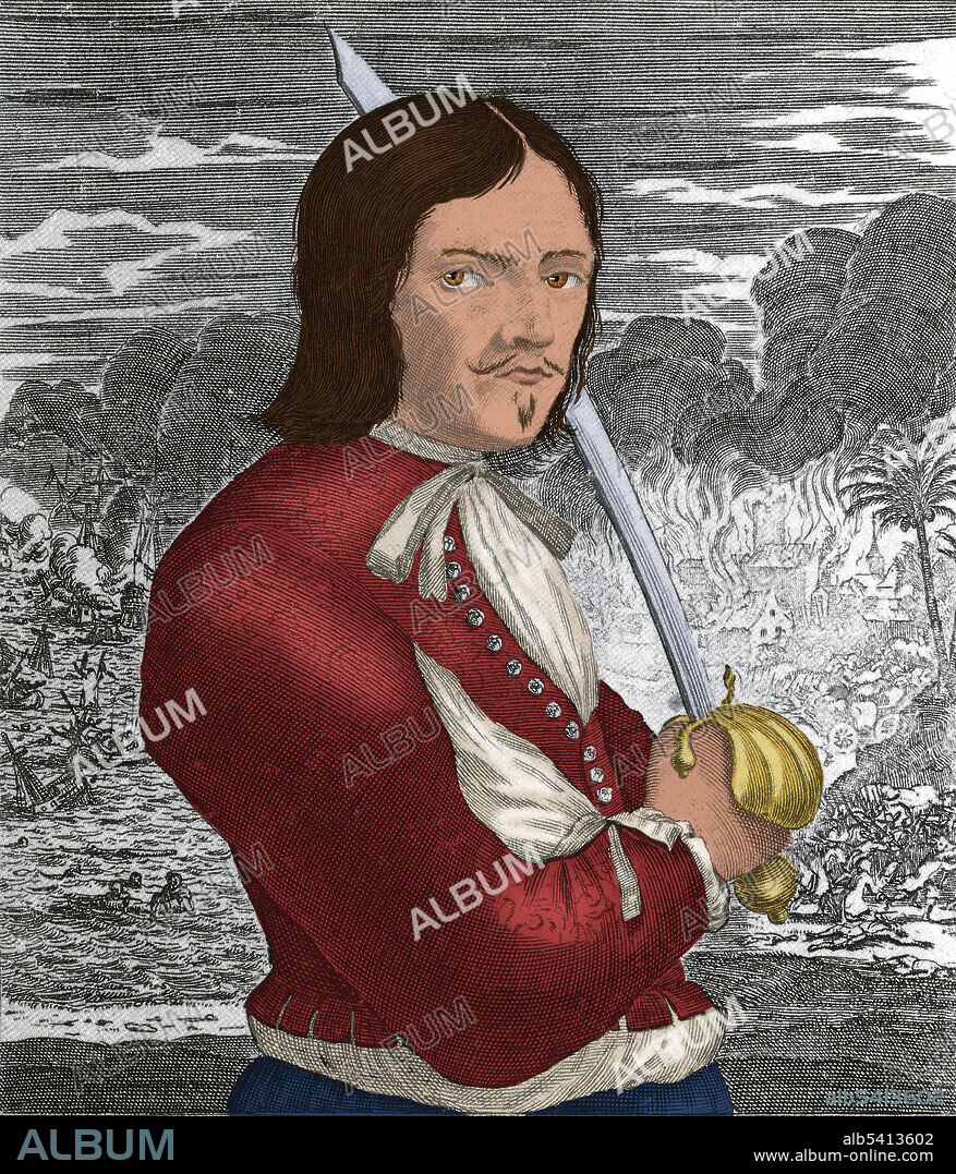 Francois L'Ollonais (1635 - 1668) was a French pirate. He was an expert torturer, and his techniques included slicing portions of flesh off the victim with a sword, burning them alive, and woolding, which involved tying knotted rope around the victim's head until their eyes were forced out. He and his men raped, pillaged and burned much of Maracaibo before moving south to Gibraltar. Despite being outnumbered, the pirates slaughtered 500 soldiers of Gibraltar's garrison and held the city for ransom. He ran aground on a sandbar on the coast of Darien. They headed inland to find food, but were captured by the Kuna tribe and he was eaten by the natives.