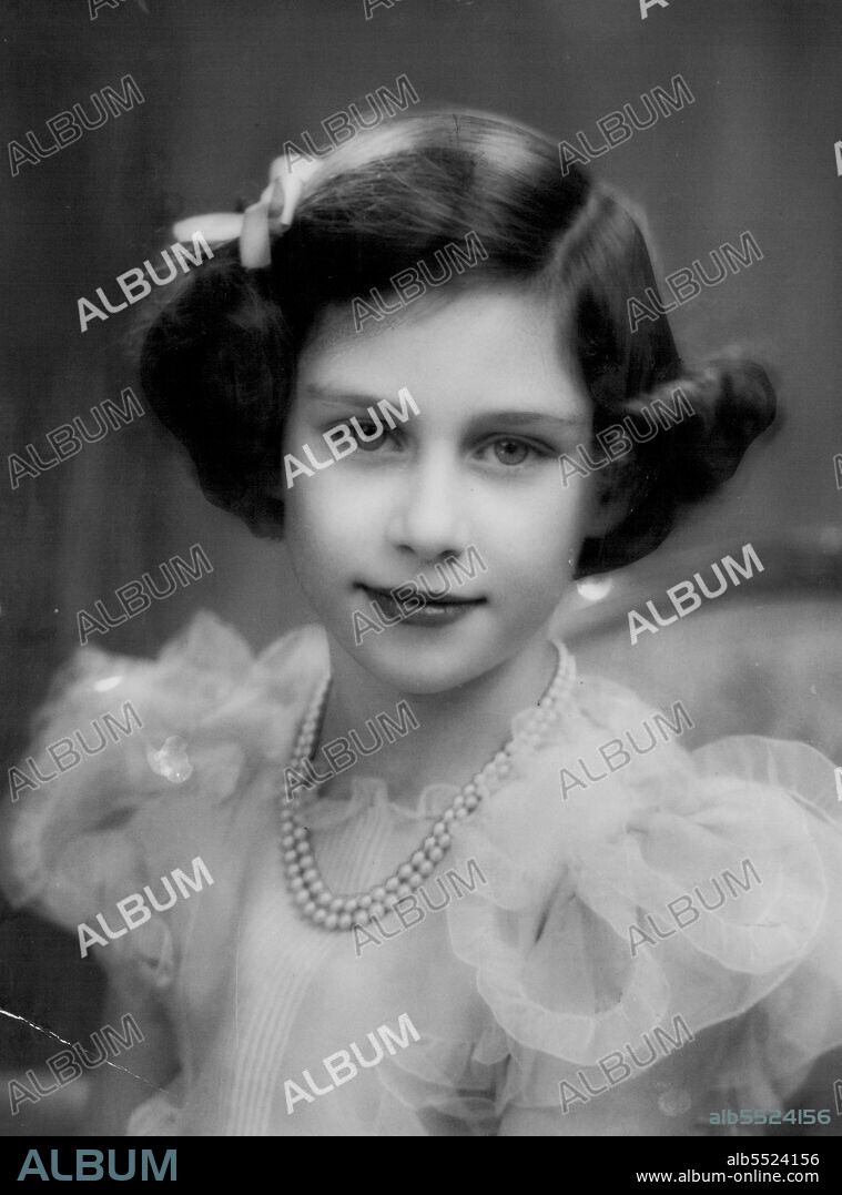H.R.H. Princess Margaret Rose will be 9 years old on August 21st.  August 16, 1939. (Photo by Marcus Adams).