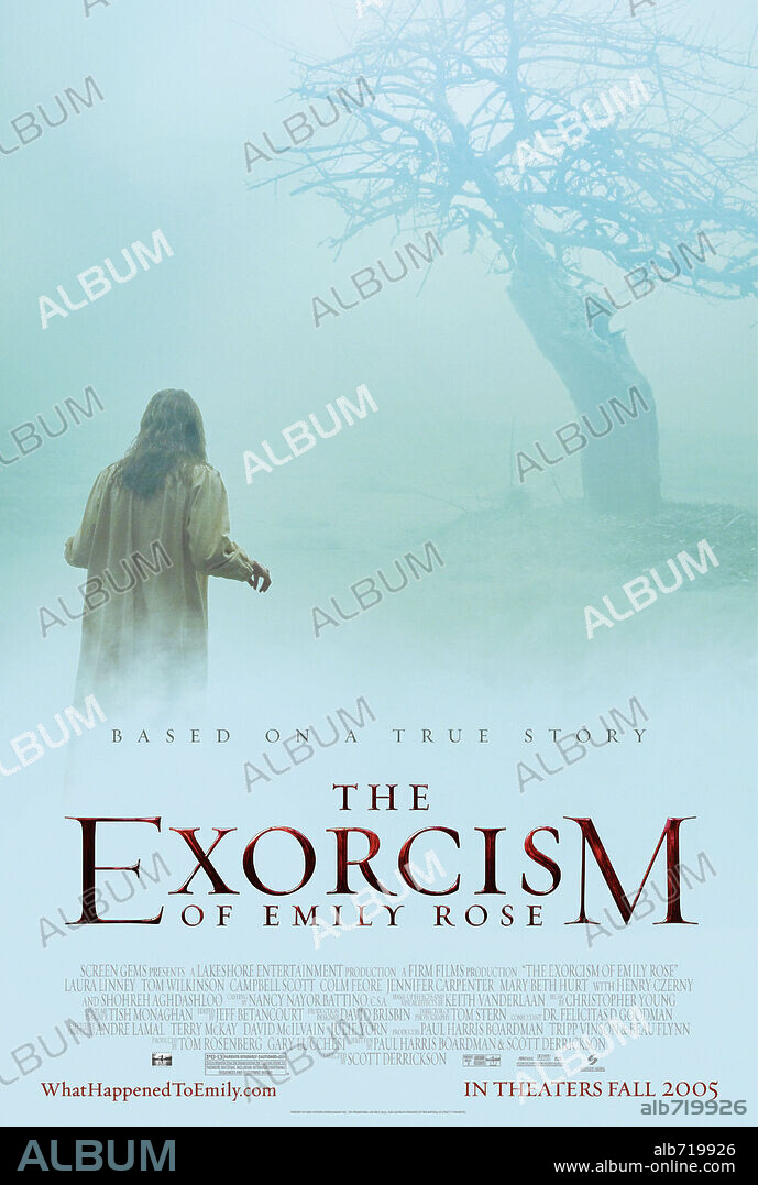 Poster de EL EXORCISMO DE EMILY ROSE, 2005 (THE EXORCISM OF EMILY ROSE), dirigida por SCOTT DERRICKSON. Copyright SCREEN GEMS.