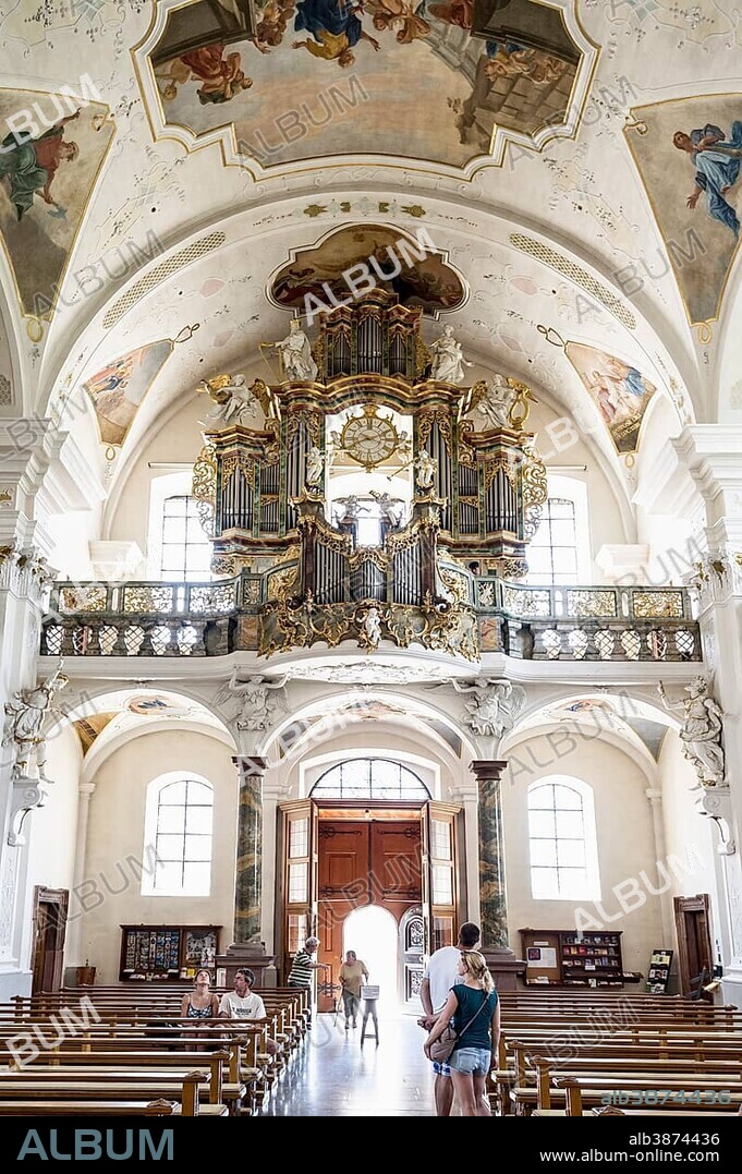 Baroque Abbey Church of Saint Peter in the Black Forest, St. Peter, Black Forest, Baden-Württemberg, Germany