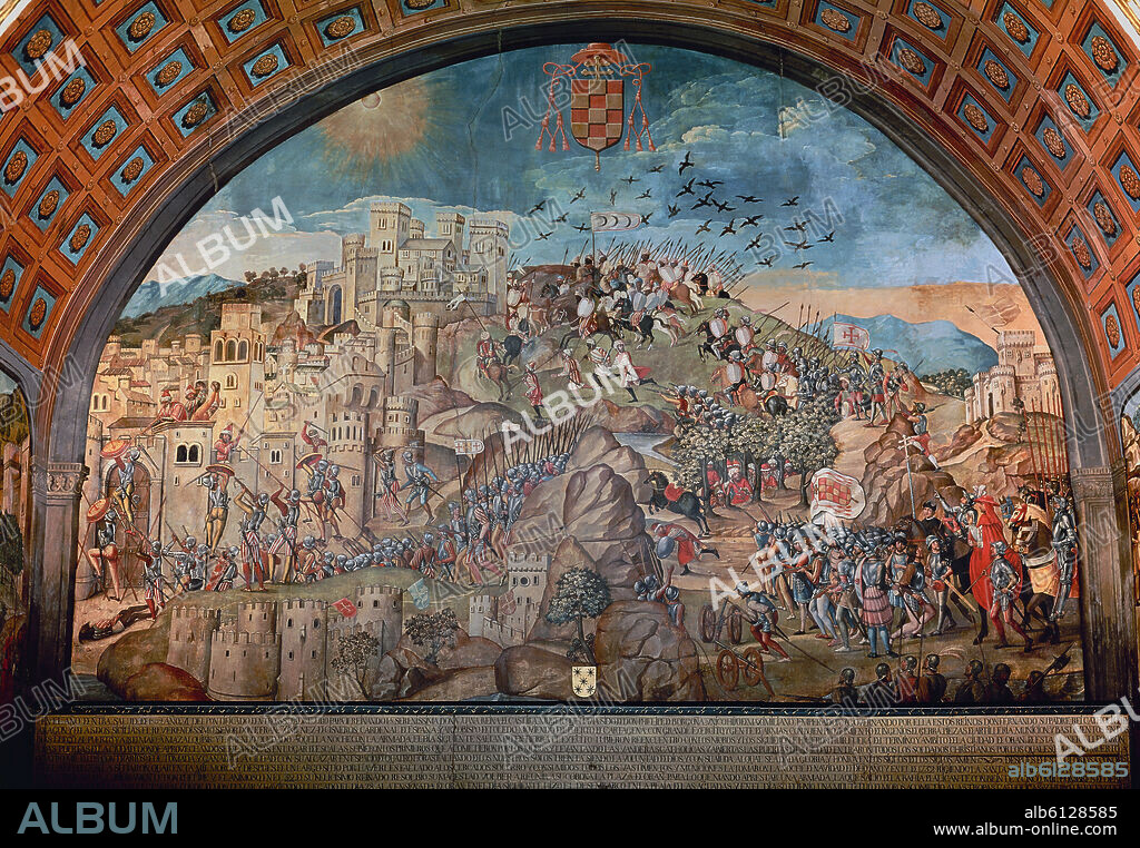 JUAN DE BORGOÑA. CAPILLA MOZARABE - EL CARDENAL CISNEROS CONQUISTA ORAN - 1514.