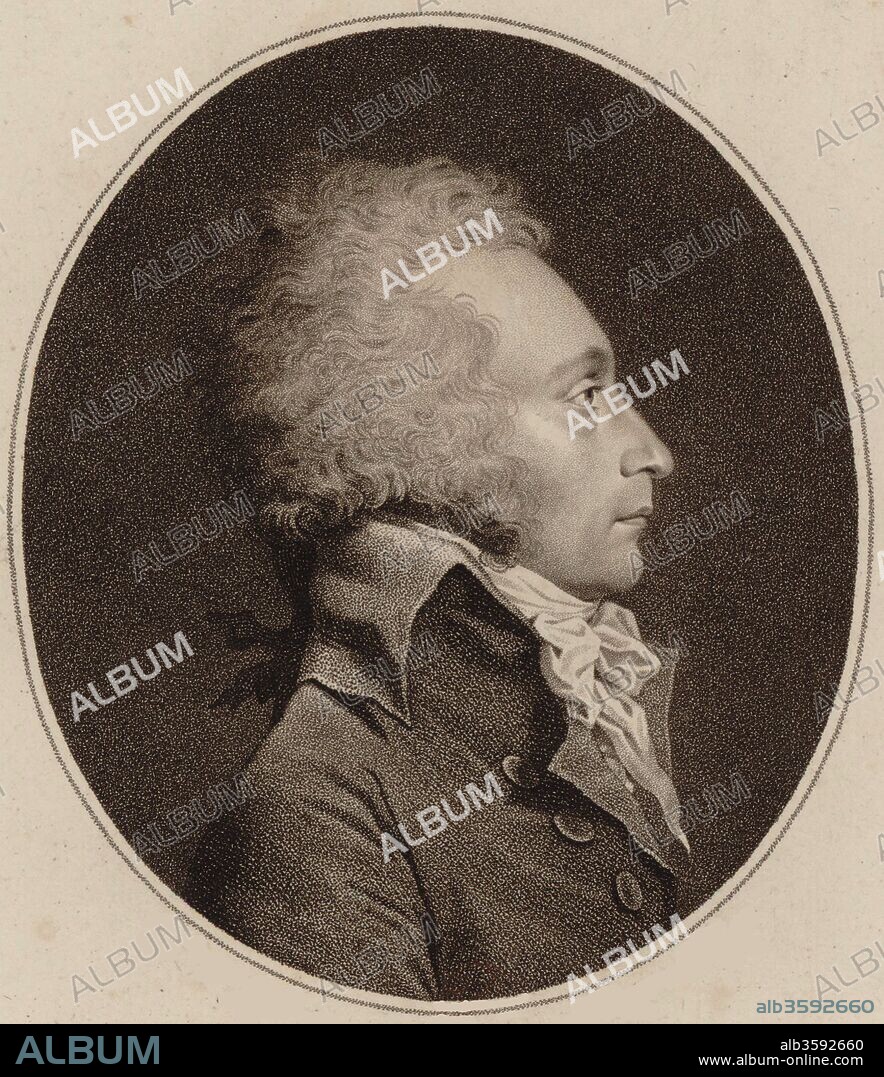 FRANZ GABRIEL FIESSINGER (FIESINGER). Alexandre, Vicomte de Beauharnais (1760-1794).