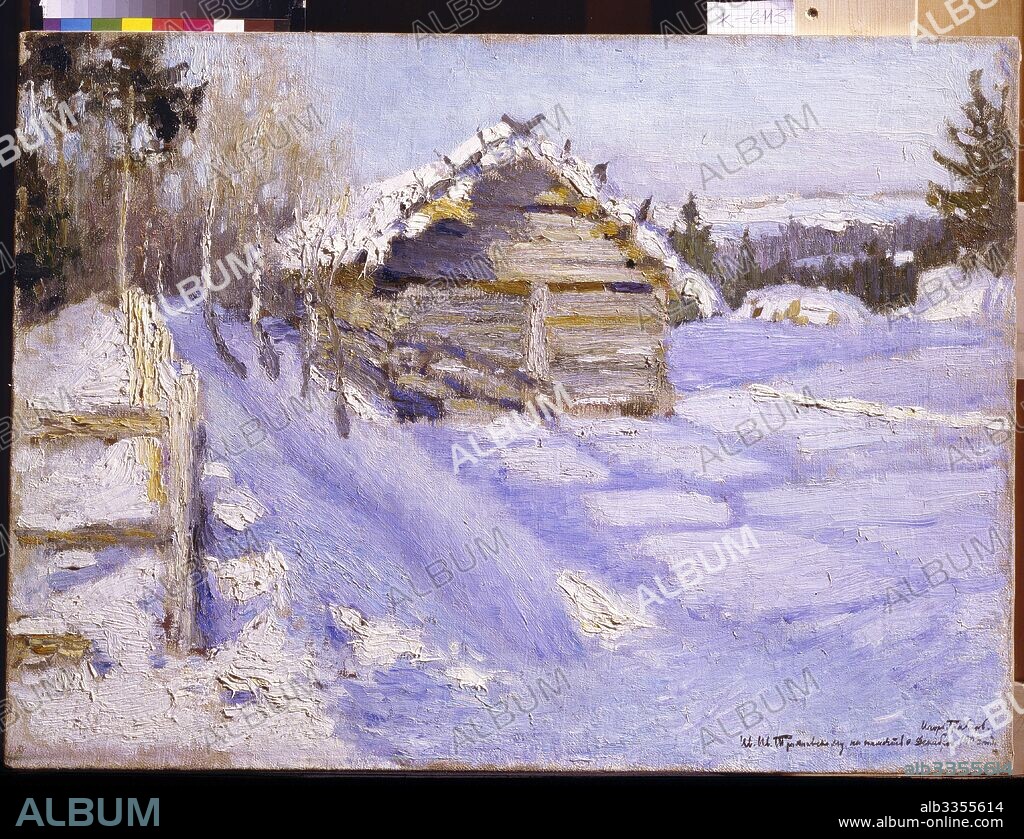 IGOR GRABAR. Winter evening.