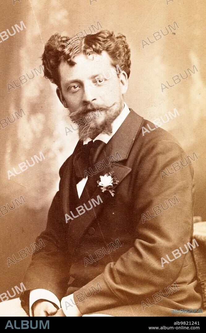 Joseph Victor Amedee Capoul (February 27) (1839) (February 18) (1924) was a French lyric operatic tenor with a graceful vocal style, Historic, digitally restored reproduction from a 19th century original, Joseph Victor Amedee Capoul (February 27) (1839) (February 18) (1924) was a French lyric operatic tenor with a graceful vocal style, Historic, digitally restored reproduction from a 19th century original