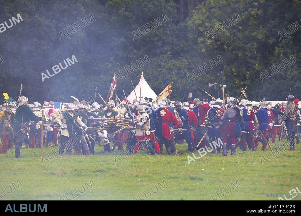 Battle of Bosworth Field Re-enactment, Market Bosworth, Leicestershire, England, United Kingdom, Europe.
