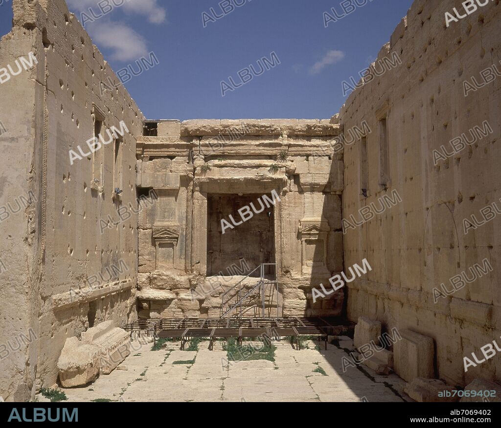 TEMPLO DEL DIOS BEL - INTERIOR - (S I D J.C.) REINANDO TIBERIO.