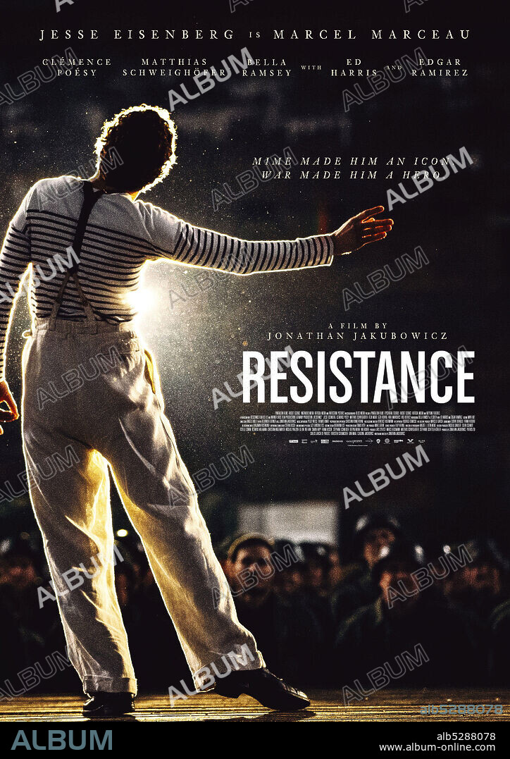 Poster de RESISTENCIA, 2020 (RESISTANCE), dirigida por JONATHAN JAKUBOWICZ. Copyright PANTALEON FILMS.