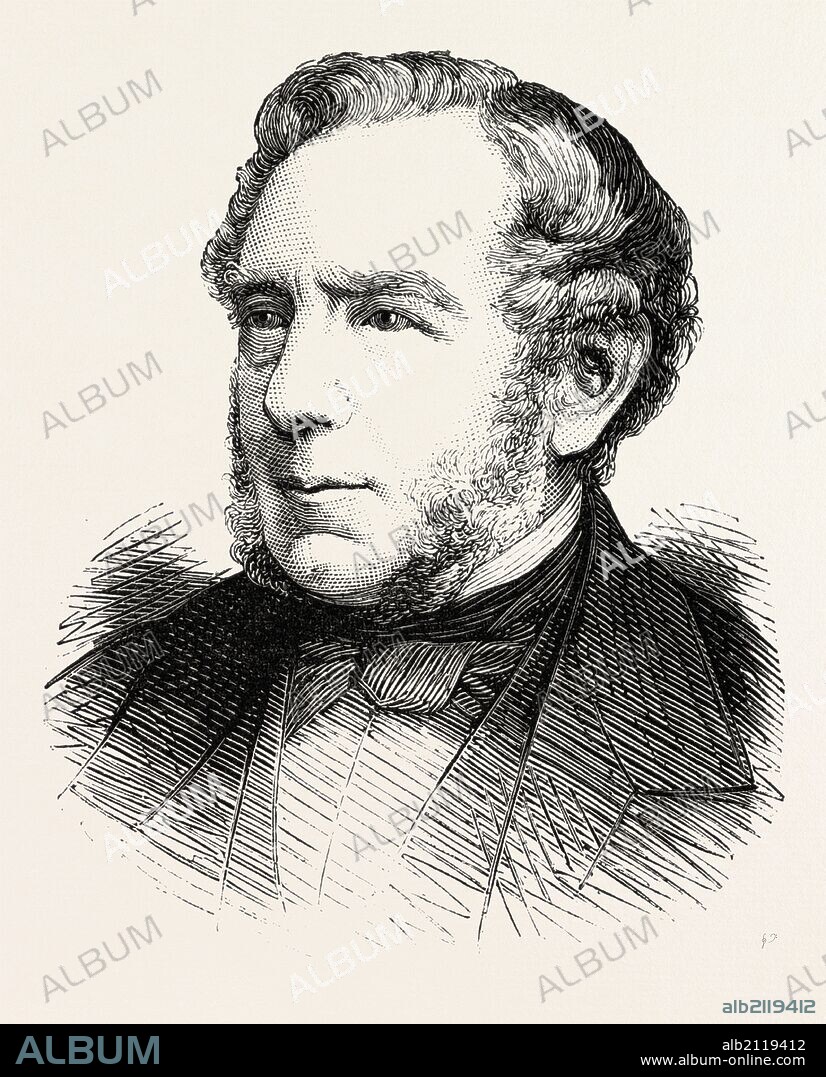 CHARLES LANDSEER, R.A. Died July 22, aged 79, 12 August 1799-1879, was an English painter, mostly of historical subjects, ENGRAVING 1879, UK, britain, british, europe, united kingdom, great britain, european.