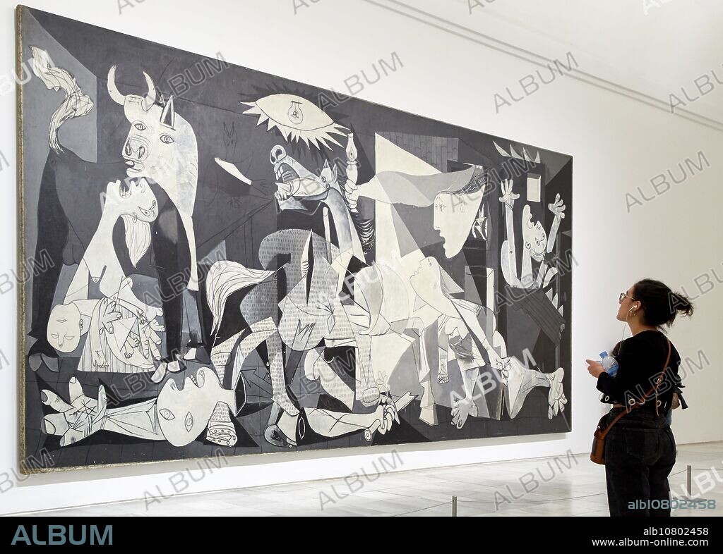 Guernica, 1937, Pablo Picasso, Museo Nacional Centro de Arte Reina Sofia, Madrid, Spain, Europe.