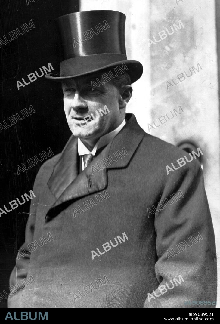 Stanley Baldwin, 1923. British Politician, 1st Earl Baldwin of Bewdley, (1867-1947). Baldwin was Prime Minister of the United Kingdom on three separate occasions.