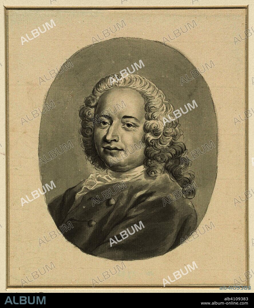 Self-portrait of Jacob de Wit. Artist: Jacob de Wit (possibly). Draughtsman: anonymous. Draughtsman: Jacob de Wit. Dating: 1705 - 1754. Measurements: h 142 mm × w 122 mm.