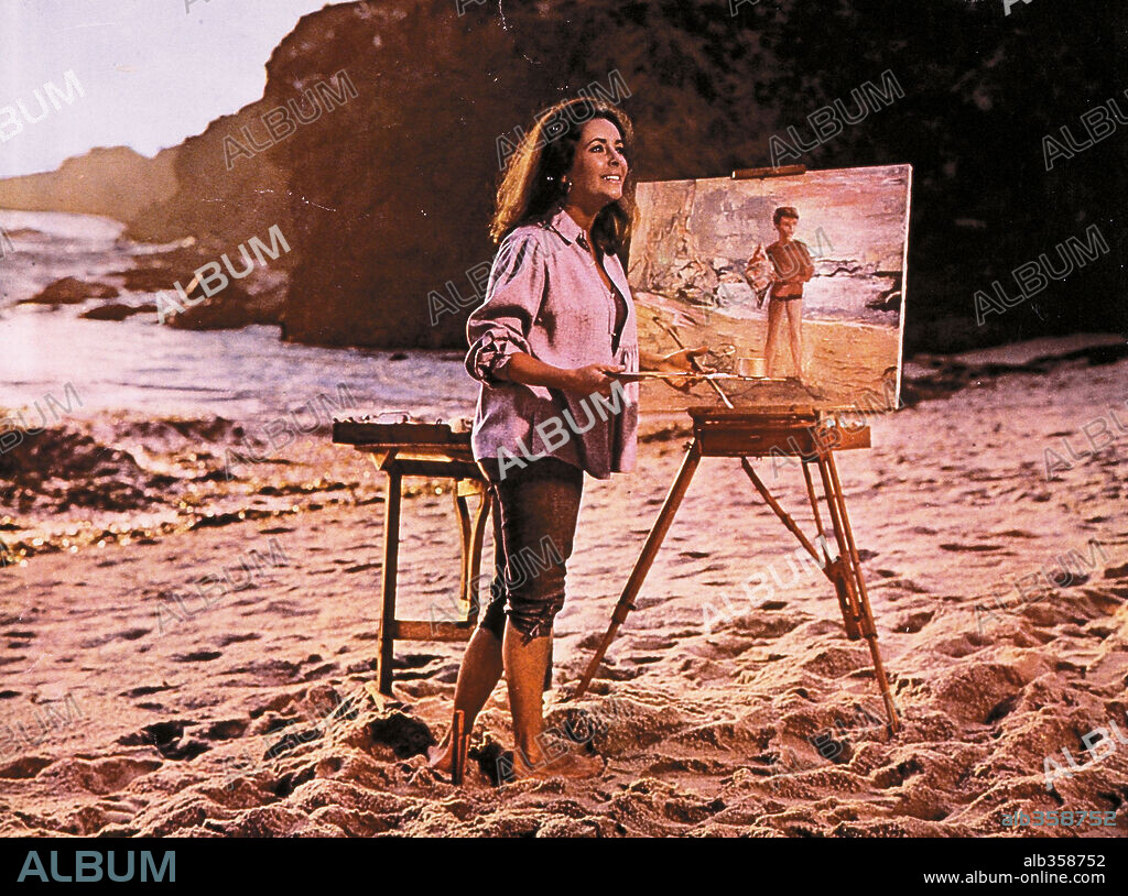 ELIZABETH TAYLOR in THE SANDPIPER, 1965, directed by VINCENTE MINNELLI. Copyright M.G.M.