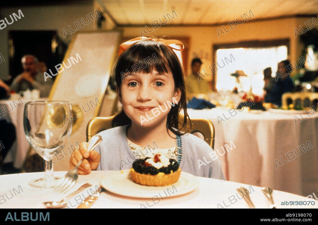MARA WILSON en MATILDA, 1996, dirigida por DANNY DEVITO. Copyright TRISTAR PICTURES.