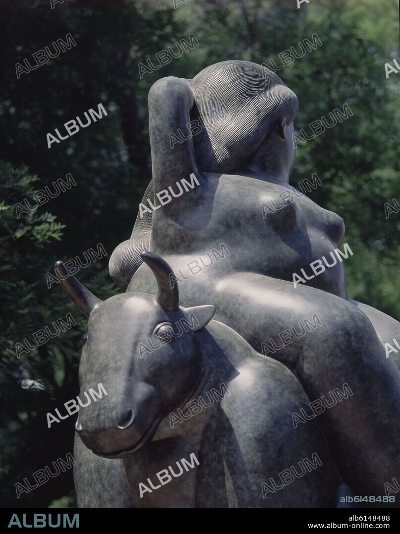 FERNANDO BOTERO. RAPTO DE EUROPA.