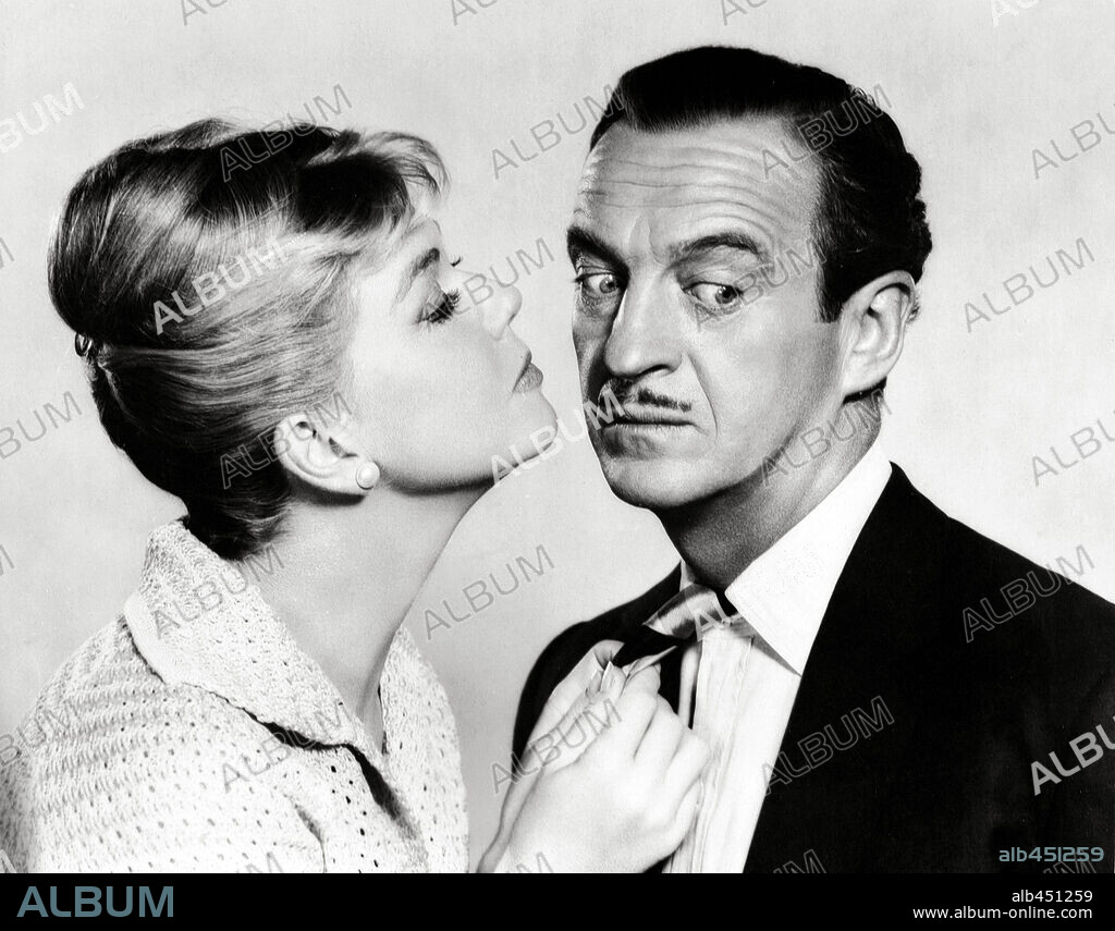 DAVID NIVEN et DORIS DAY dans PLEASE DON'T EAT THE DAISIES, 1960, réalisé par CHARLES WALTERS. Copyright M.G.M.