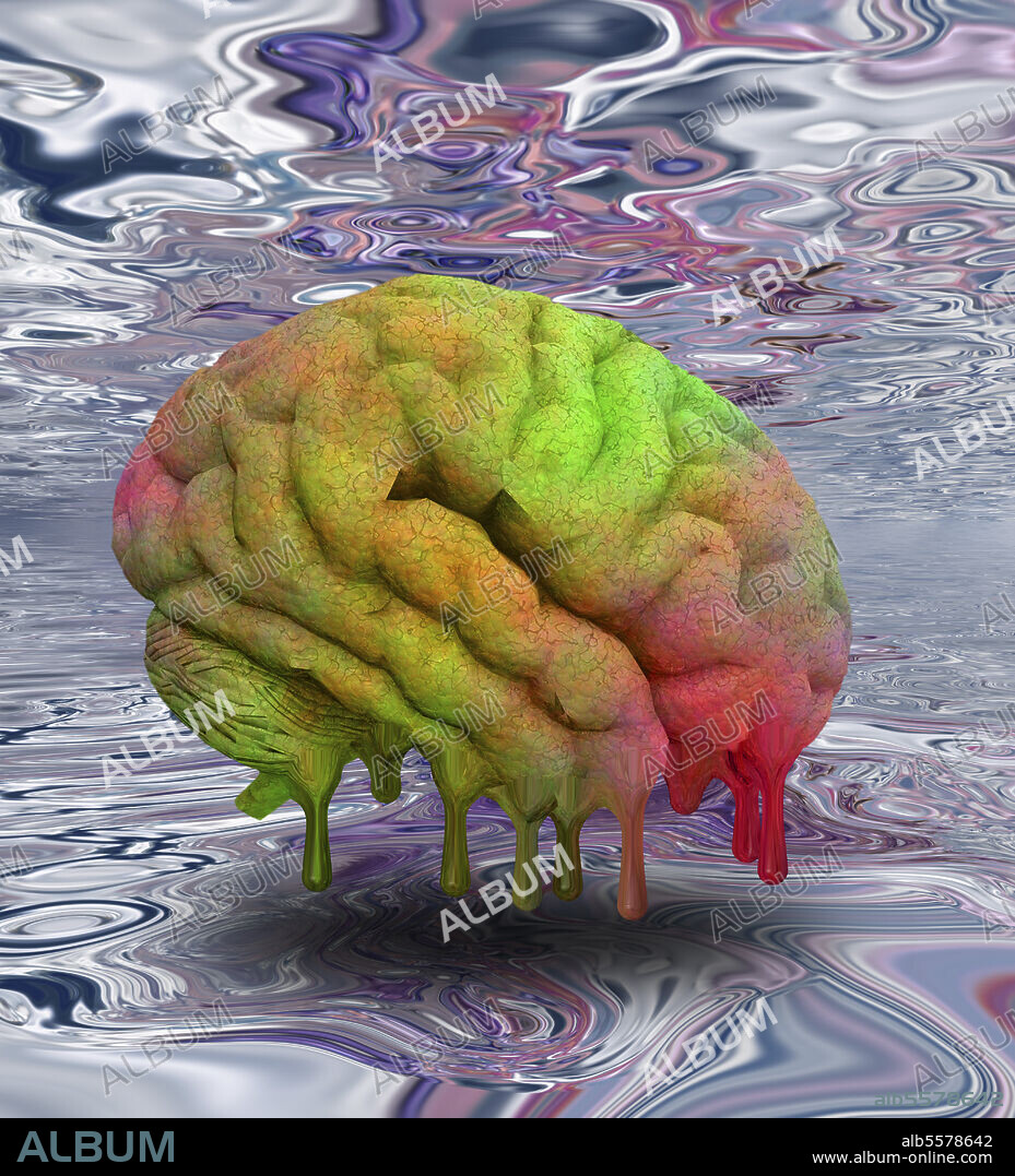Psychedelic Melting Mind.