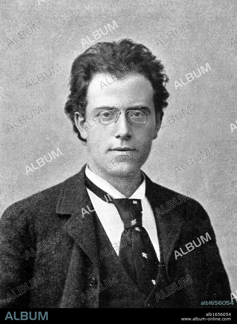 Gustav Mahler 1860 - 1911) late-Romantic Austrian composer and one of the leading conductors of his generation. As a composer, he acted as a bridge between the 19th century Austro-German tradition and the modernism of the early 20th century.