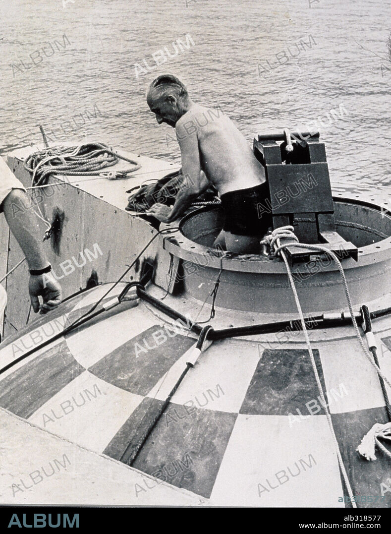 Jacques-Yves Cousteau, explorador y oceanógrafo francés.