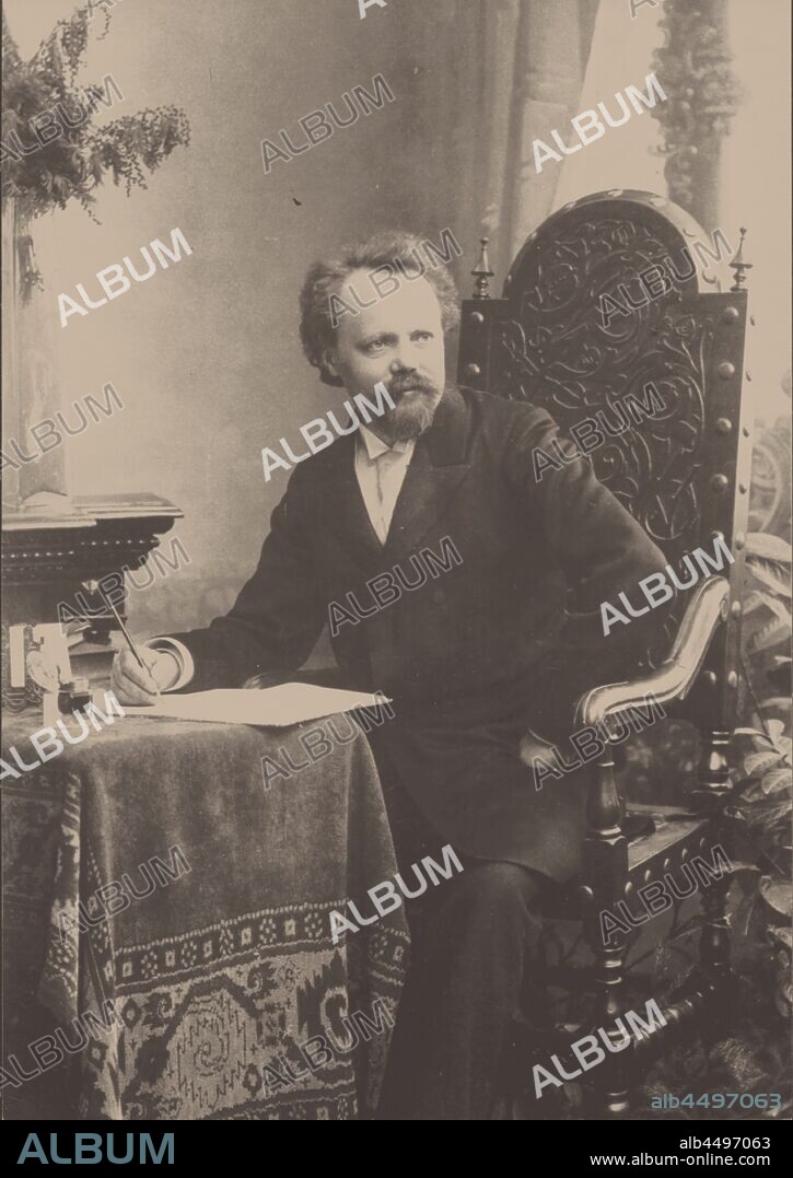 ANÓNIMO. Portrait of the Composer Engelbert Humperdinck (1854-1921).