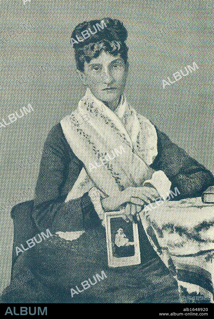 Nadezhda (Nadia) von Meck (1831-1894), Russian business woman and patron of Tchaikovsky.