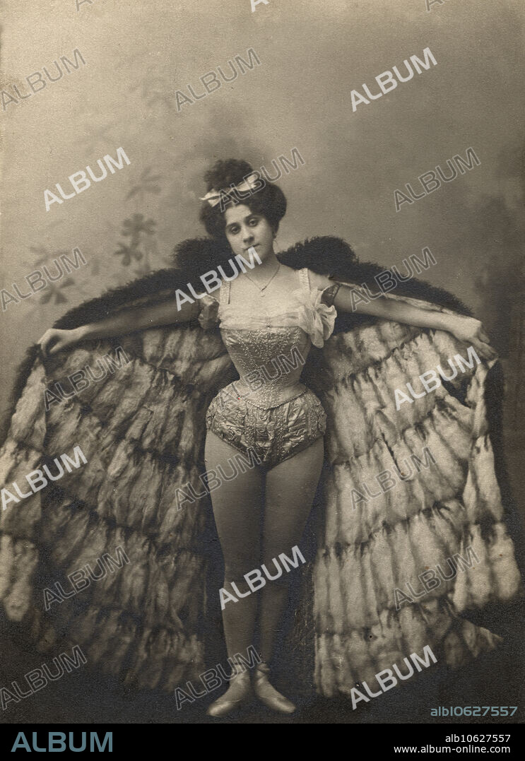 AS LAVRENTEV. Aleksandra Semenovna Lavrent'eva, Sister of Photographer A.S. Lavrent'ev, in a Ballet Costume, 1900. This collection contains 136 photographs of Irkutsk from the late nineteenth and early twentieth centuries. The photographs show views of both the city of Irkutsk and countryside of Irkutsk Province; methods of transportation; and the citizenry; including their way of life, social activities, and forms of entertainment. Irkutsk Municipal History Museum.
