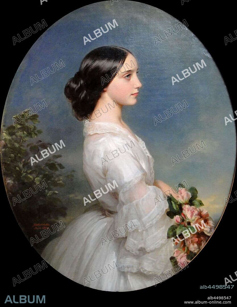 FRANZ XAVIER WINTERHALTER. Carmen Aguado, duchesse de Montmorency.