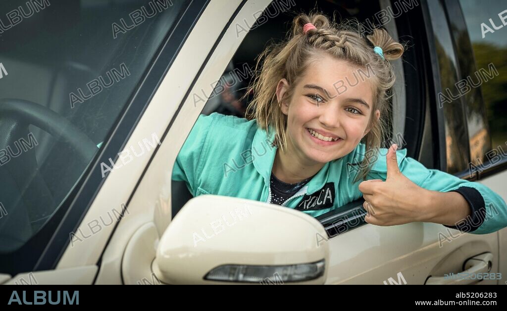 LUNA MAXEINER in ROCCA VERÄNDERT DIE WELT, 2019, unter der Regie von KATJA BENRATH. Copyright RELEVANT FILM.