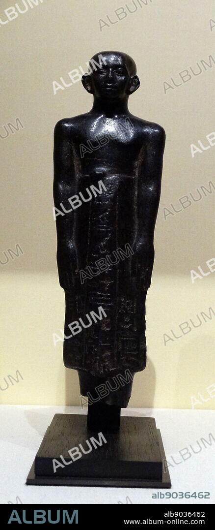 Statue of Nebhepetra, a lector and guard, from the Mentuhotep II temple.