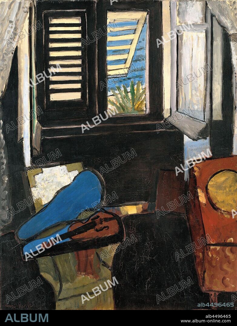 HENRI MATISSE. Interieur au violon (Interior with a Violin).