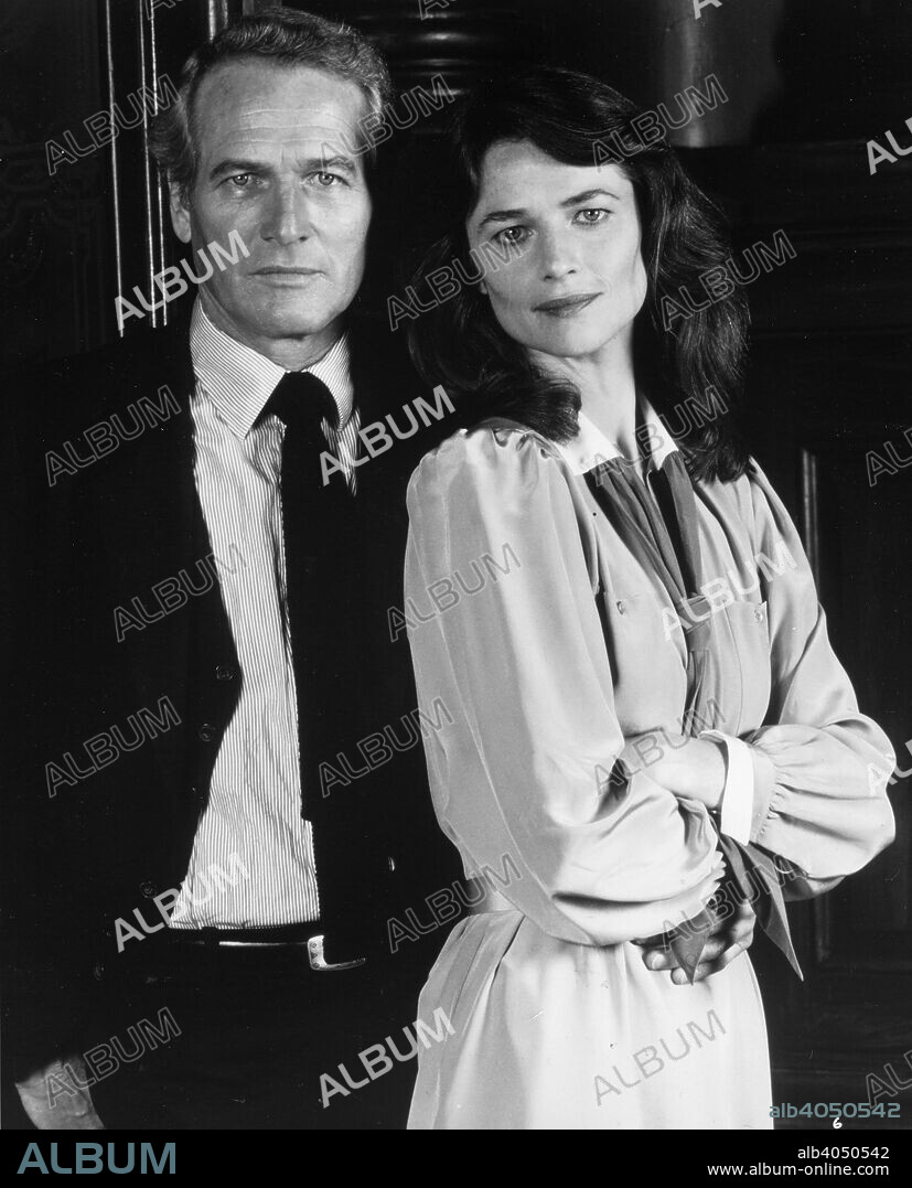 Paul Newman (1925- ), American actor, with Charlotte Rampling (1945- ), British actress, from the motion picture 'The Verdict', 1982.