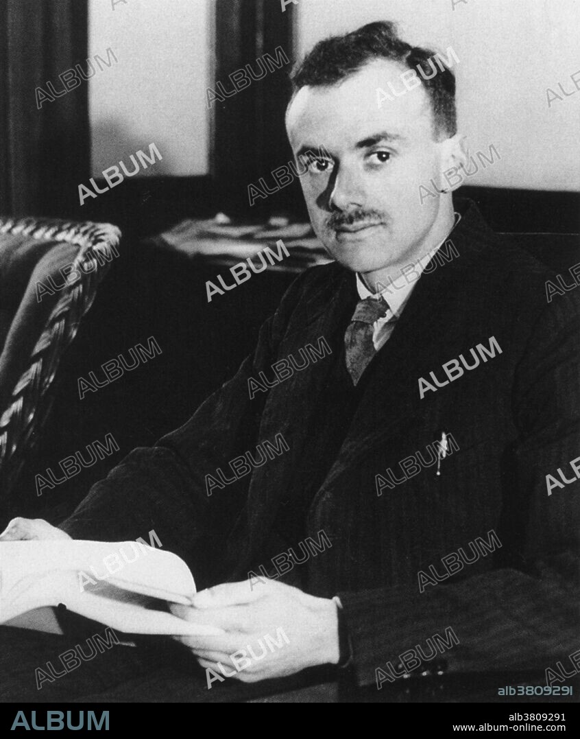 Paul Dirac, in the course of reconciling quantum theory with special relativity, predicted the existance of antimatter. Shortly thereafter, the anti-electron, or positron, was discovered. New York Public LIbrary Picture Collection.