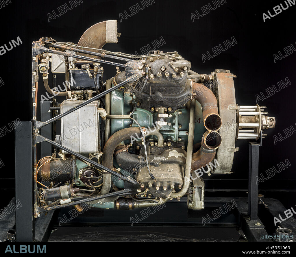 A direct-drive, liquid-cooled, supercharged, two-stroke cycle engine, this General Motors engine was a very unusual design incorporating four cylinder blocks, each containing two cylinder bores with a common combustion chamber. At least one application was a small radio controlled target aircraft, and it also powered an Oldsmobile Eight automobile. Flight testing by famed racing and test pilot Tony LeVier successfully continued through 1940 as high as 7.6 km (25,000 ft.) in a Cessna Airmaster C-165, but other pressing war priorities led to termination of the project. A 1942 engineering report written by GM's Research Laboratories, led at the time by its highly regarded director Charles F. Kettering, stated that the engine had excellent power/displacement and power/weight ratios, low fuel consumption, and very low vibration characteristics. Removed from the Cessna in June 1946, the aircraft was later refurbished and flown again.