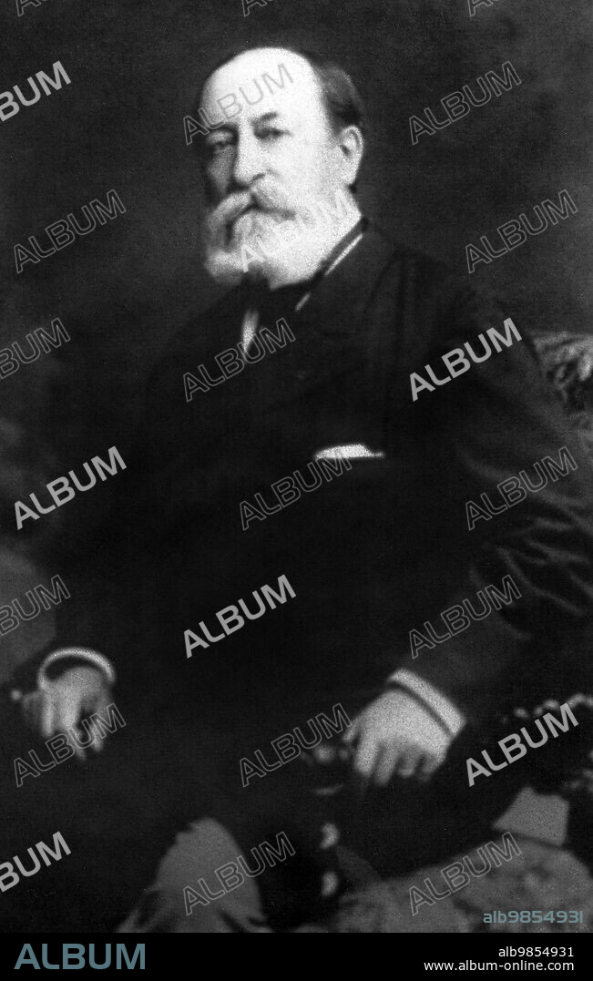 Portrait of Charles Camille Saint-Saëns (1835 - 1921) - The Online Portrait  Gallery