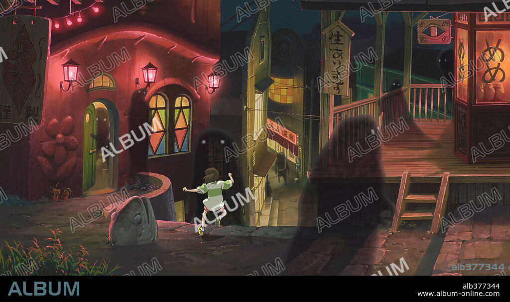 MIYAZAKI'S SPIRITED AWAY, 2001 (SEN TO CHIHIRO NO KAMIKAKUSHI), directed by HAYAO MIYAZAKI. Copyright DISNEY ENTERPRISES.