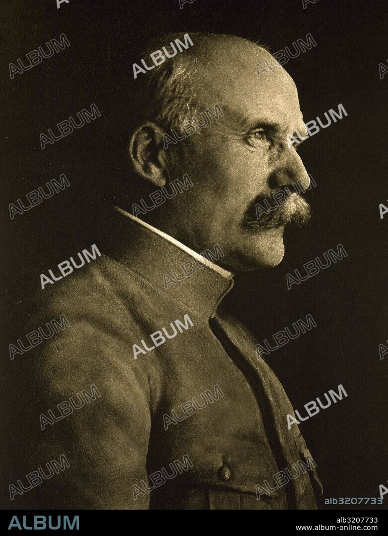 Philippe Petain (1856-1951). French general who reached the distinction of Marshal of France. Chief of State of Vichy France from 1940 to 1944. Portrait. "La Ilustracion Francesa", 1917.