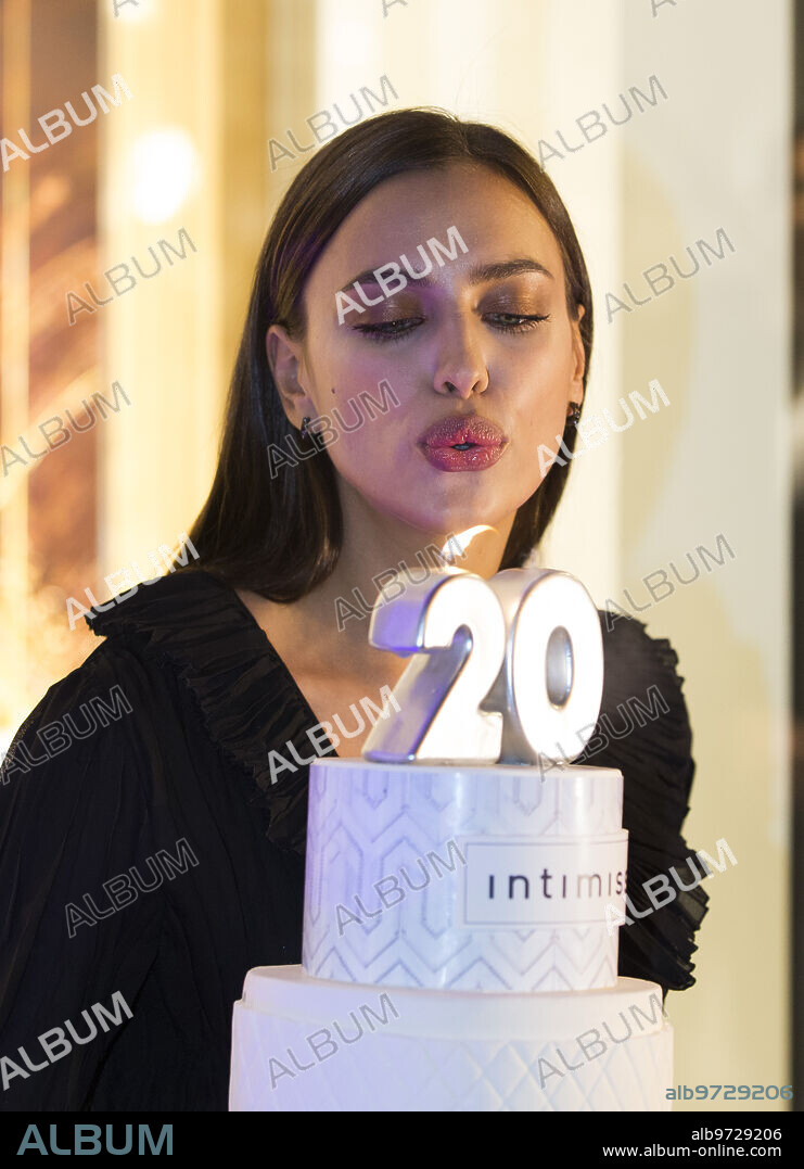 Madrid, 11/17/2016. Pose of the model Irina Shayk, for 20 years of Intimissimi. Photo: Ángel de Antonio ARCHDC.