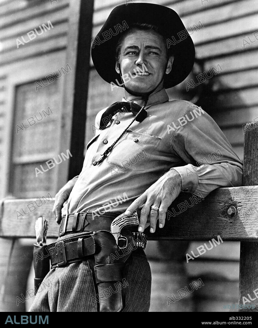 ALAN LADD in WHISPERING SMITH, 1948, directed by LESLIE FENTON. Copyright PARAMOUNT PICTURES.