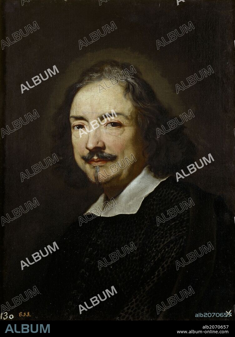 CARLO MARATTA. Carlo Maratti / 'Portrait of Andra Sacchi', ca.  1661, Italian School, Oil on canvas, 67 cm x 50 cm, P00327.