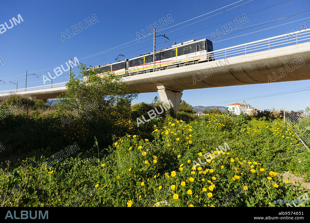 Metro de Palma de Mallorca, Sa Garriga, mallorca, islas baleares, españa, europa.