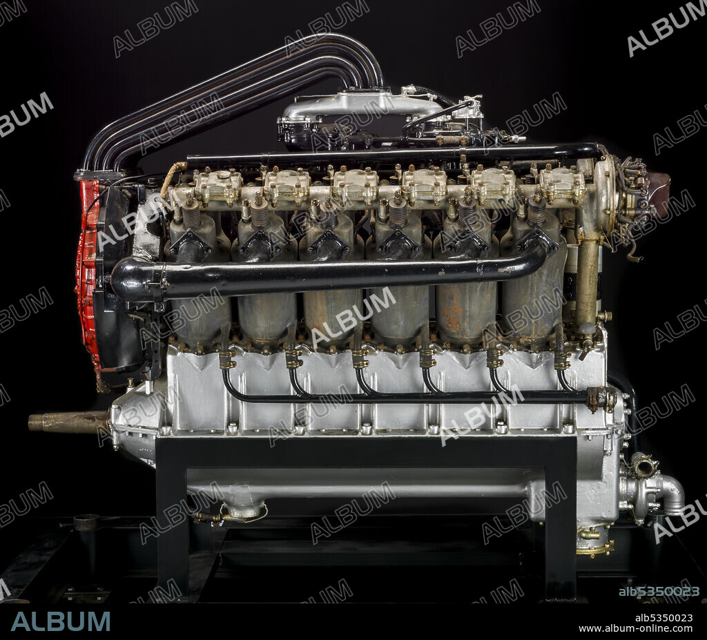 The Liberty engine was America's most important contribution to aeronautical technology during World War I. Jesse G. Vincent of Packard and Elbert J. Hall of Hall-Scott co-designed it in mid-1917 for the U.S. government, which wanted a standard design in 4-, 6-, 8-, and 12-cylinder versions that could be quickly mass-produced to equip U.S. combat aircraft. Automakers Ford, Lincoln, Packard, Marmon, and Buick produced 20,748 Liberty 12s before the Armistice, which insured their widespread use into the 1920s and '30s. Details of the turbo-supercharger design were based on experience of the turbine and centrifugal compressor departments of the General Electric Company, where the first one was built at its facility in Lynn, Massachusetts, led by Dr. Sanford Moss. The Packard Motor Car Company built the engine, and GE built the turbo-supercharger assembly. Turbo-supercharged Liberty engines powered aircraft such as the: LePere LUSAC-11, Martin MB-2 (NBS-1), de Havilland XDH-4BS and DH-4M-2S.
