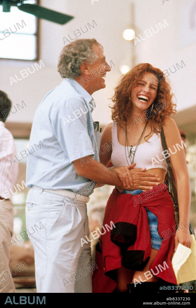 GARRY MARSHALL und JULIA ROBERTS in PRETTY WOMAN, 1990, unter der Regie von GARRY MARSHALL. Copyright TOUCHSTONE/WARNERS.