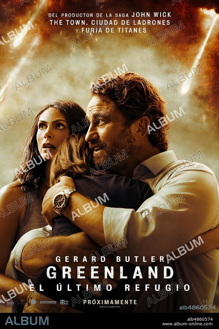 Poster de GREENLAND: EL ÚLTIMO REFUGIO, 2020 (GREENLAND), dirigida por RIC ROMAN WAUGH. Copyright STX FILMS/ANTON/THUNDER ROAD PICTURES/G-BASE/RIVERSTONE PICT.