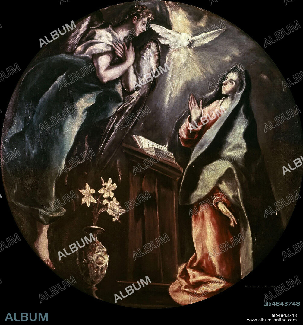 EL GRECO. Die Verkündigung.