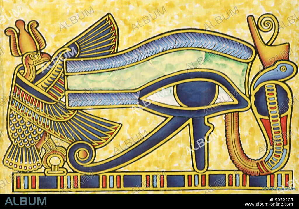 Wadjet (Wedjat, Uadjet, and Udjo) eye. Wadjet was said to be the matron and protector of Lower Egypt, and upon unification with Upper Egypt, the joint protector and patron of all of Egypt.