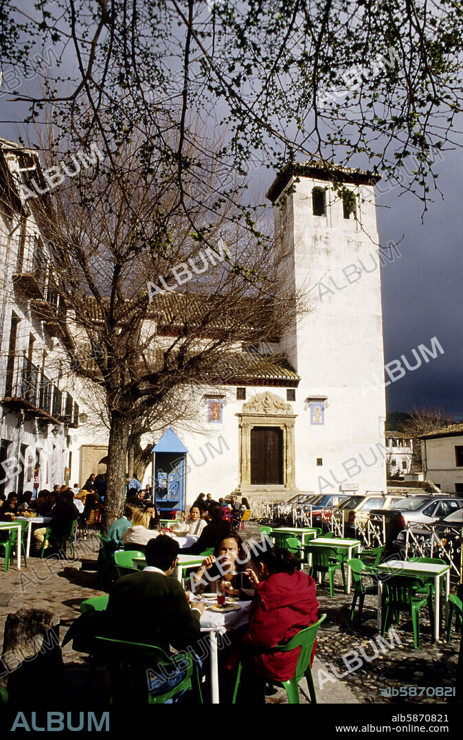 barrio del Albaicín; Plaza de San Miguel el Bajo.